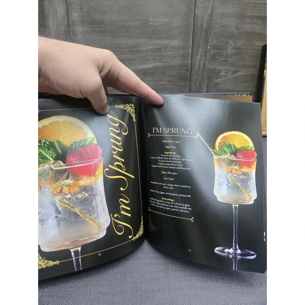 Can I Mix You A Drink T-Pain Hardcover Cocktail Recipe‎ Book 2023